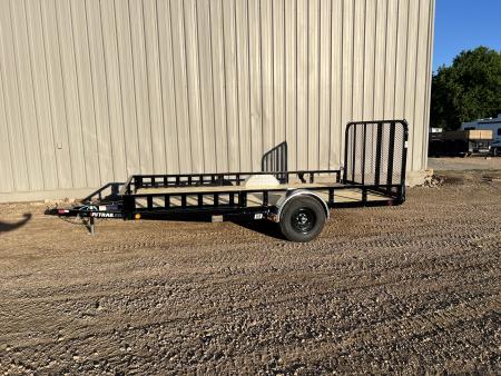New 2027 PJ Trailers 14' ATV Utility U8 5K Axle Utility Trailer