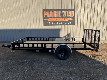 New 2027 PJ Trailers 14' ATV Utility U8 5K Axle Utility Trailer