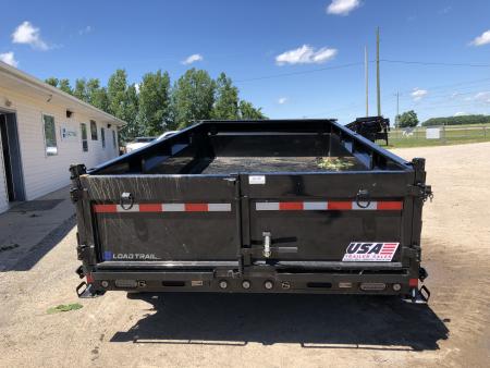 New 2026 Load Trail 83x14 14k w/ 7Ga Floor Dump Trailer