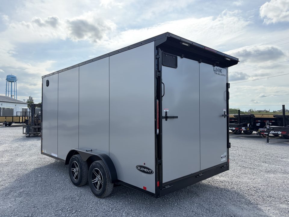 New 2026 LOOK TRAILERS K-SE9016-070 (7.5' X16') 7K V-Nose Cargo / Enclosed Trailer