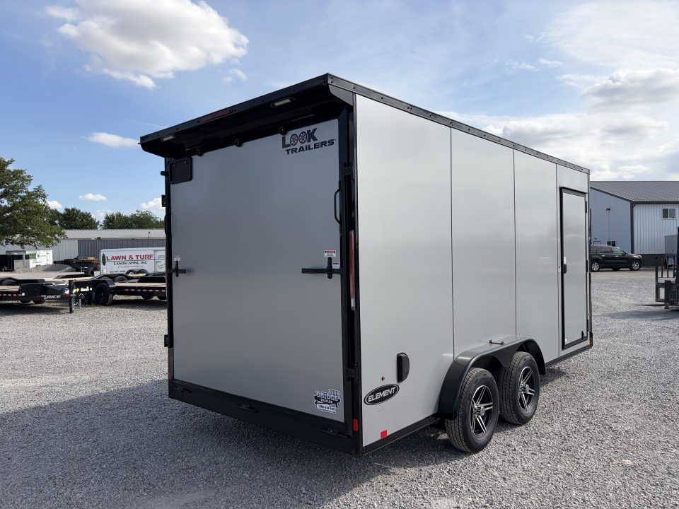 New 2026 LOOK TRAILERS K-SE9016-070 (7.5' X16') 7K V-Nose Cargo / Enclosed Trailer