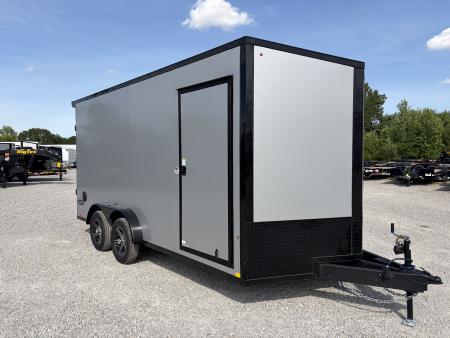 New 2026 LOOK TRAILERS K-SE9016-070 (7.5' X16') 7K V-Nose Cargo / Enclosed Trailer
