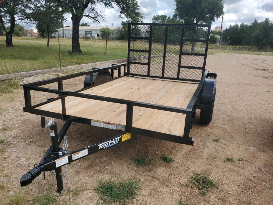 New 2026 Top Hat Trailers DSA5 Utility Trailer
