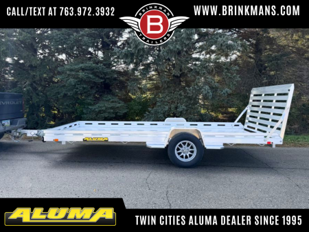 New 2027 Aluma 8015S-EL-TG ATV Trailer