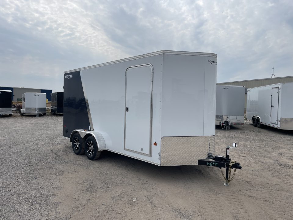 New 2026 Southland Royal 7x16+2 V-Nose Cargo Trailer