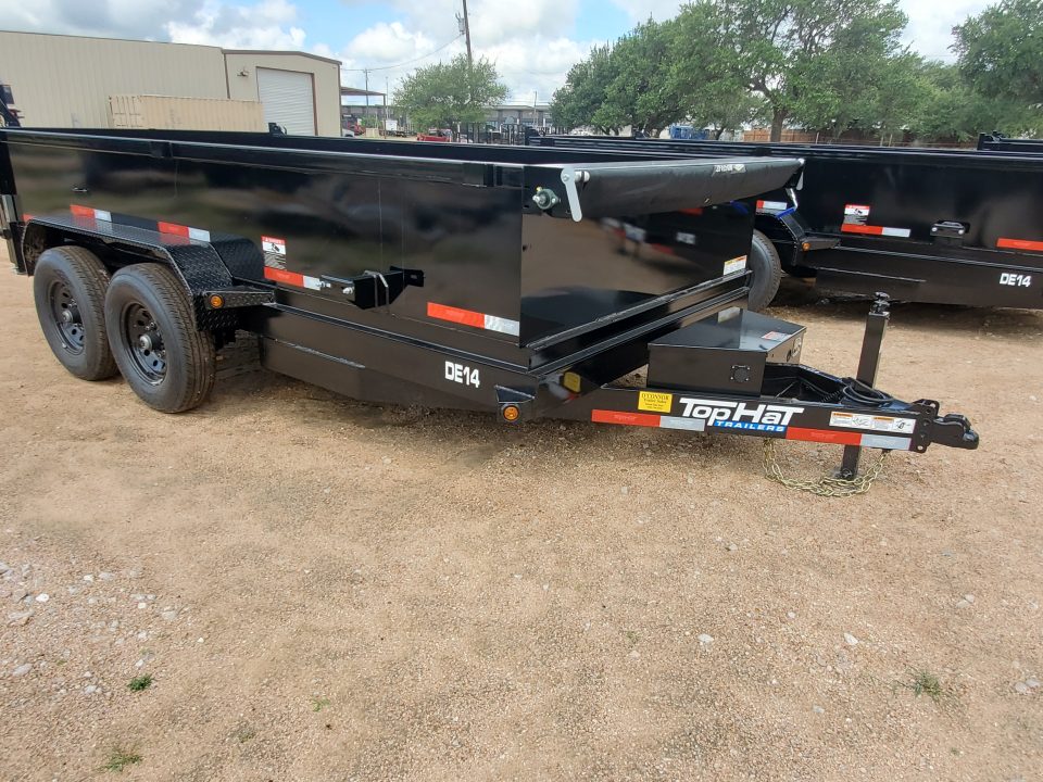 New 2026 Top Hat Trailers DE141 Dump Trailer