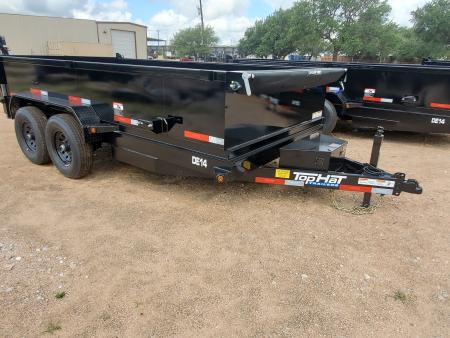 New 2026 Top Hat Trailers DE141 Dump Trailer