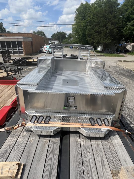 New 2026 Martin Truck Gooseneck Service Body 84" x 100" Truck Bed