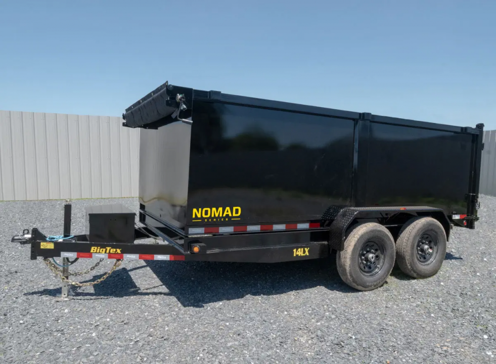 New 2027 BIG TEX 14LX-14 4' HIGH SIDES 14K
