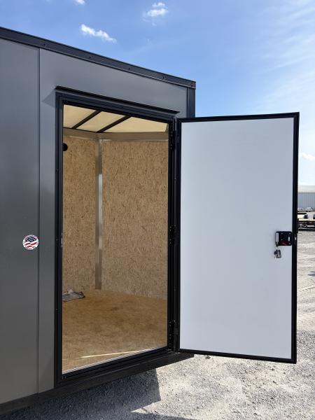 New 2026 LOOK TRAILERS K-SE8414-070 (7' X 14') 7K V-Nose Cargo / Enclosed Trailer