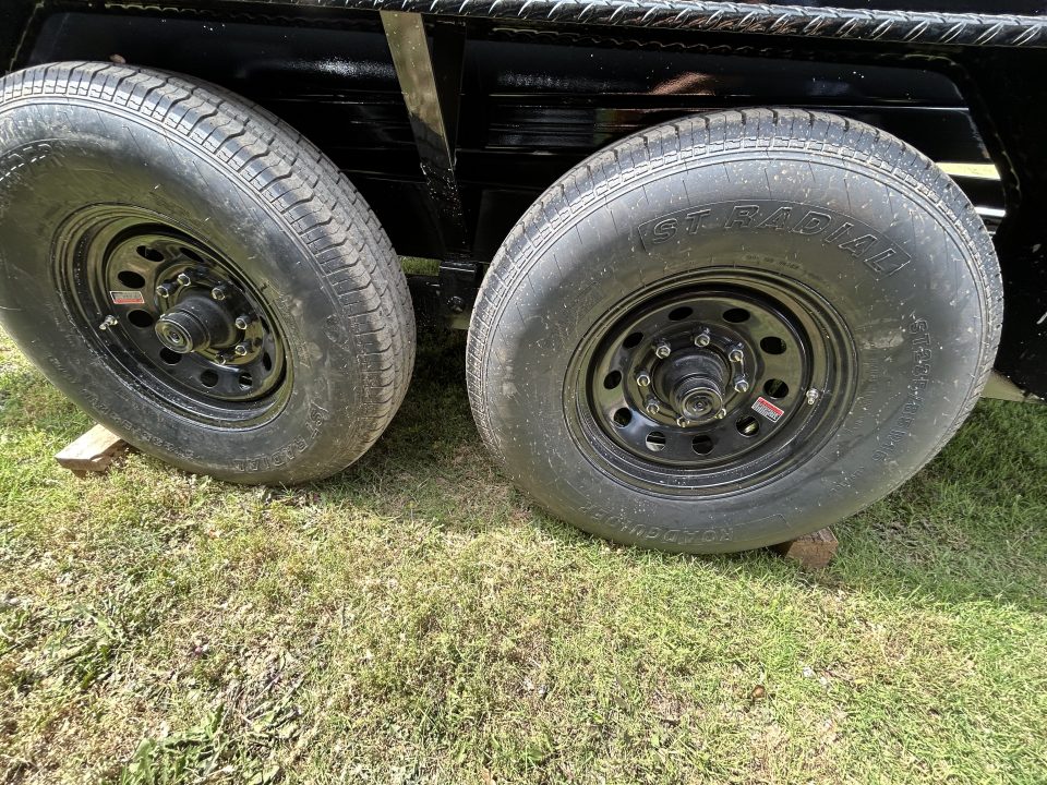 New 2026 Texas Pride Trailers Bumper Pull 7x14x3 Tandem Axle-8K Axle- Dump Trailer-UPGRADES!!
