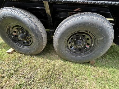 New 2026 Texas Pride Trailers Bumper Pull 7x14x3 Tandem Axle-8K Axle- Dump Trailer-UPGRADES!!