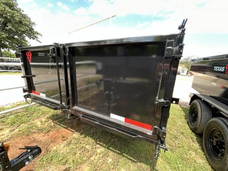 New 2026 Texas Pride Trailers Bumper Pull 7x14x3 Tandem Axle-8K Axle- Dump Trailer-UPGRADES!!