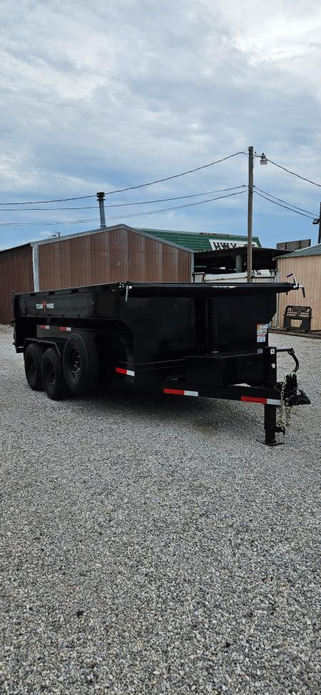 New 2026 Texas Pride Trailers Bumper Pull 7x14x3 Tandem Axle-8K Axles- Dump Trailer-UPGRADES!!