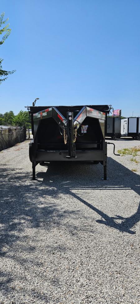 New 2026 Texas Pride Trailers Gooseneck 7x16x4 Tandem Axle-DUAL JACKS-8K Axles- Dump Trailer-UPGRADES!!!