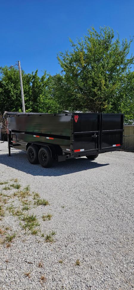 New 2026 Texas Pride Trailers Gooseneck 7x16x4 Tandem Axle-DUAL JACKS-8K Axles- Dump Trailer-UPGRADES!!!