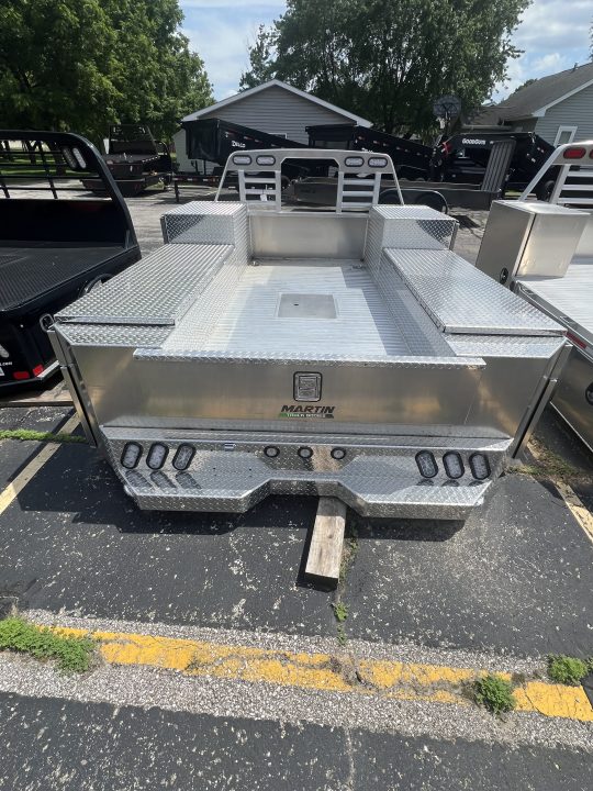 New 2026 Martin Truck Gooseneck Service Body 98" x 110" Truck Bed