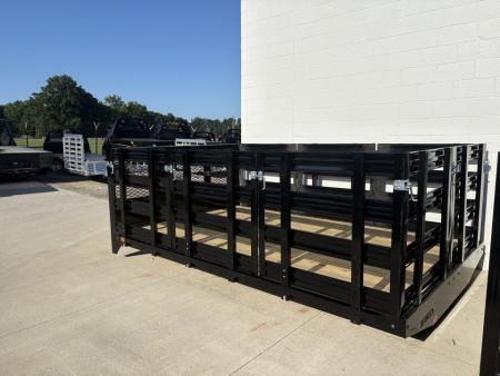 New 2027 Bedrock LIMESTONE FLATBED 12'X97 X34  W/STAKE SIDE AND REAR PANELS Truck Bed