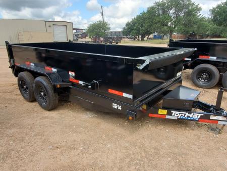 New 2026 Top Hat Trailers DE143 Dump Trailer