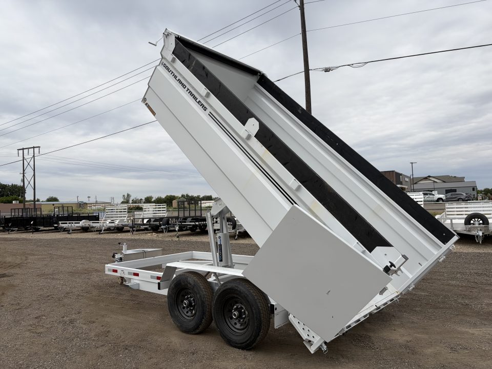 New 2026 Southland 7x14 14k High Side Dump Trailer