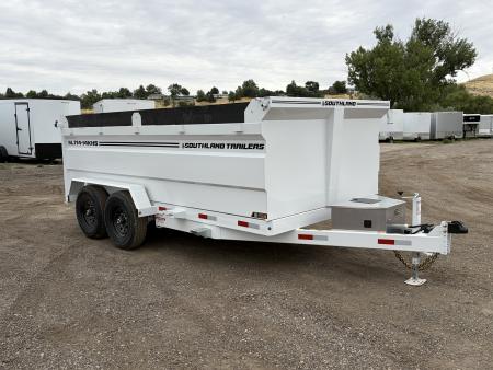 New 2026 Southland 7x14 14k High Side Dump Trailer