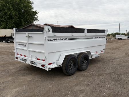 New 2026 Southland 7x14 14k High Side Dump Trailer