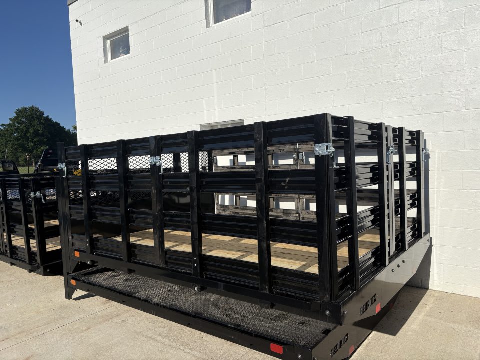 New 2027 Bedrock LIMESTONE FLATBED 10'X97"X34" W/STAKE SIDE AND REAR PANELS Truck Bed