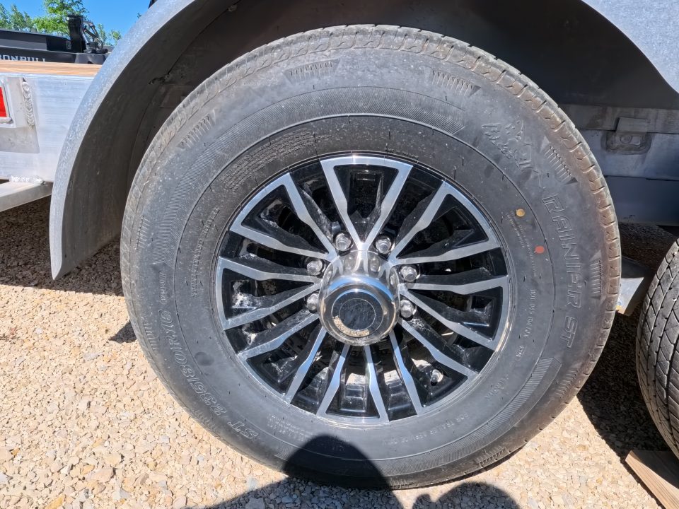 Used 2026 H&H Trailers 82 x 24 Aluminum Electric Tilt Speed Loader Car Hauler, 14K GVWR, with 12k Dropleg Jack