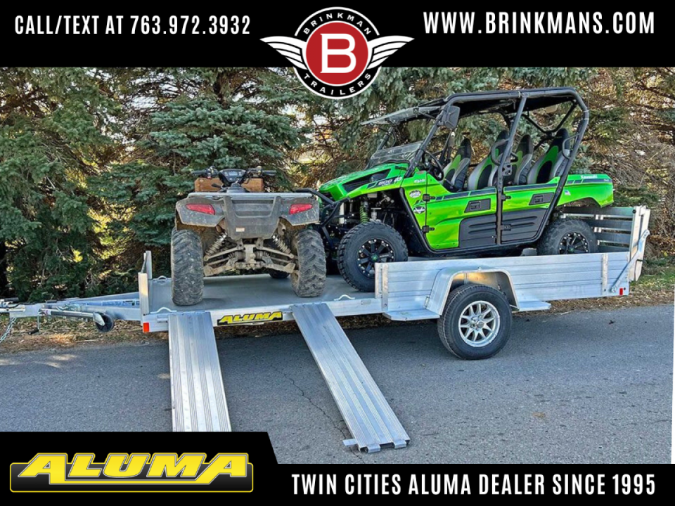 New 2027 Aluma 81x14 SR-R-BT-SR ATV Trailer