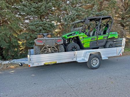 New 2027 Aluma 81x14 SR-R-BT-SR ATV Trailer