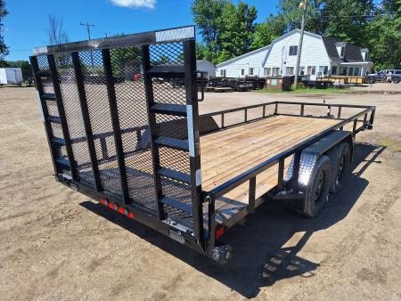 New 2026 Load Trail 83x18 Lowside Landscape Trailer