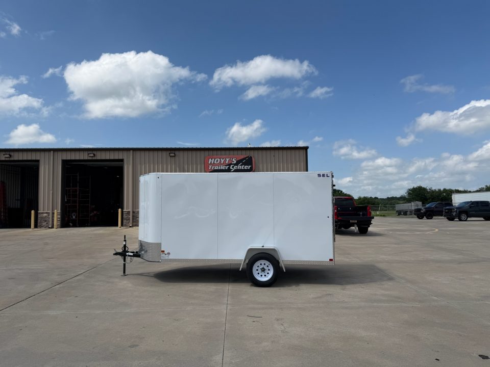 New 2026 Sharp Manufacturing 6 X 12 SA SEL Cargo / Enclosed Trailer