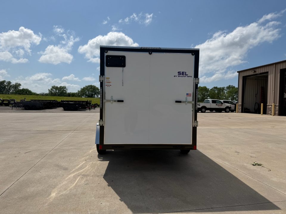 New 2026 Sharp Manufacturing 6 X 12 SA SEL Cargo / Enclosed Trailer
