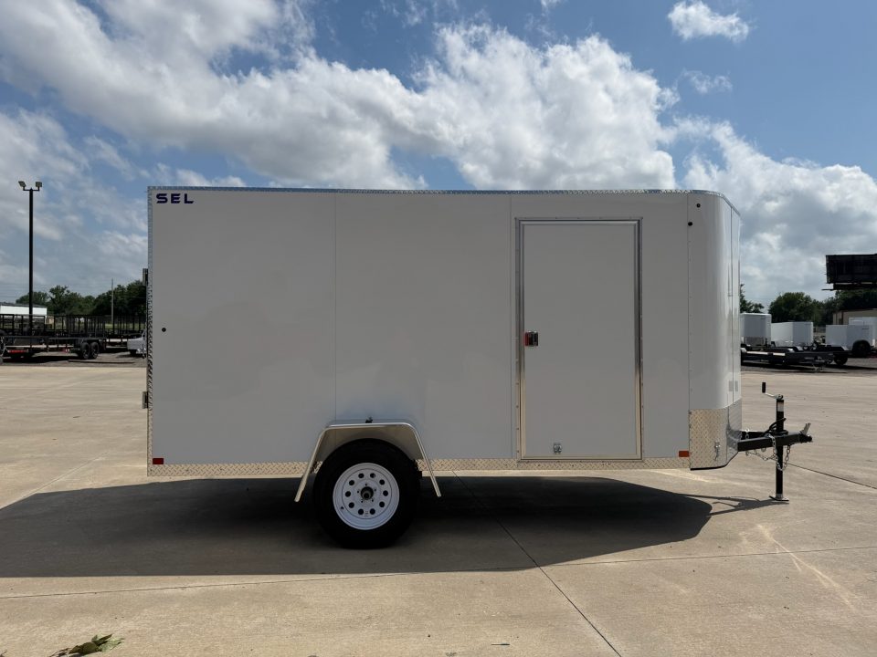 New 2026 Sharp Manufacturing 6 X 12 SA SEL Cargo / Enclosed Trailer