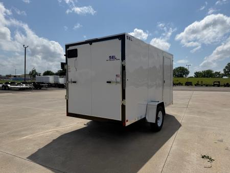 New 2026 Sharp Manufacturing 6 X 12 SA SEL Cargo / Enclosed Trailer