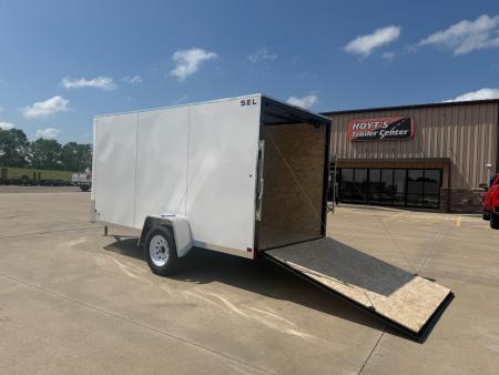 New 2026 Sharp Manufacturing 6 X 12 SA SEL Cargo / Enclosed Trailer