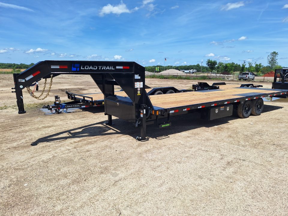 New 2026 Load Trail 102x28 Full Deck Power Tilt Gooseneck Trailer