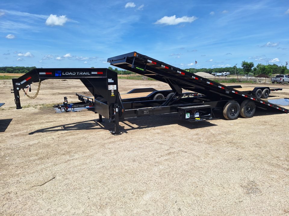 New 2026 Load Trail 102x28 Full Deck Power Tilt Gooseneck Trailer