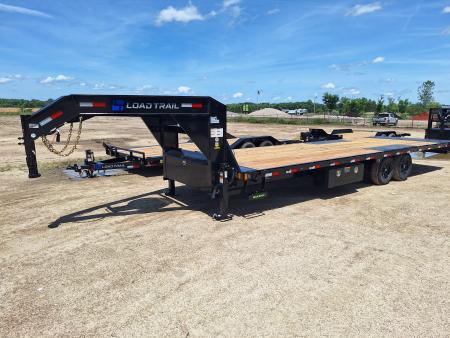New 2026 Load Trail 102x28 Full Deck Power Tilt Gooseneck Trailer