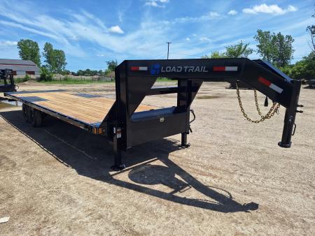 New 2026 Load Trail 102x28 Full Deck Power Tilt Gooseneck Trailer