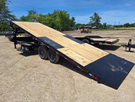 New 2026 Load Trail 102x28 Full Deck Power Tilt Gooseneck Trailer