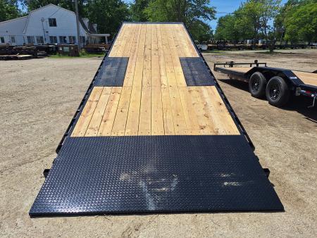 New 2026 Load Trail 102x28 Full Deck Power Tilt Gooseneck Trailer