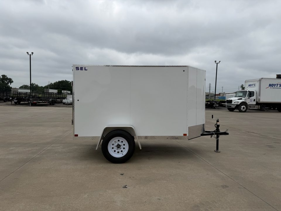 New 2026 Sharp Manufacturing 5 X 8 SA SEL Cargo / Enclosed Trailer