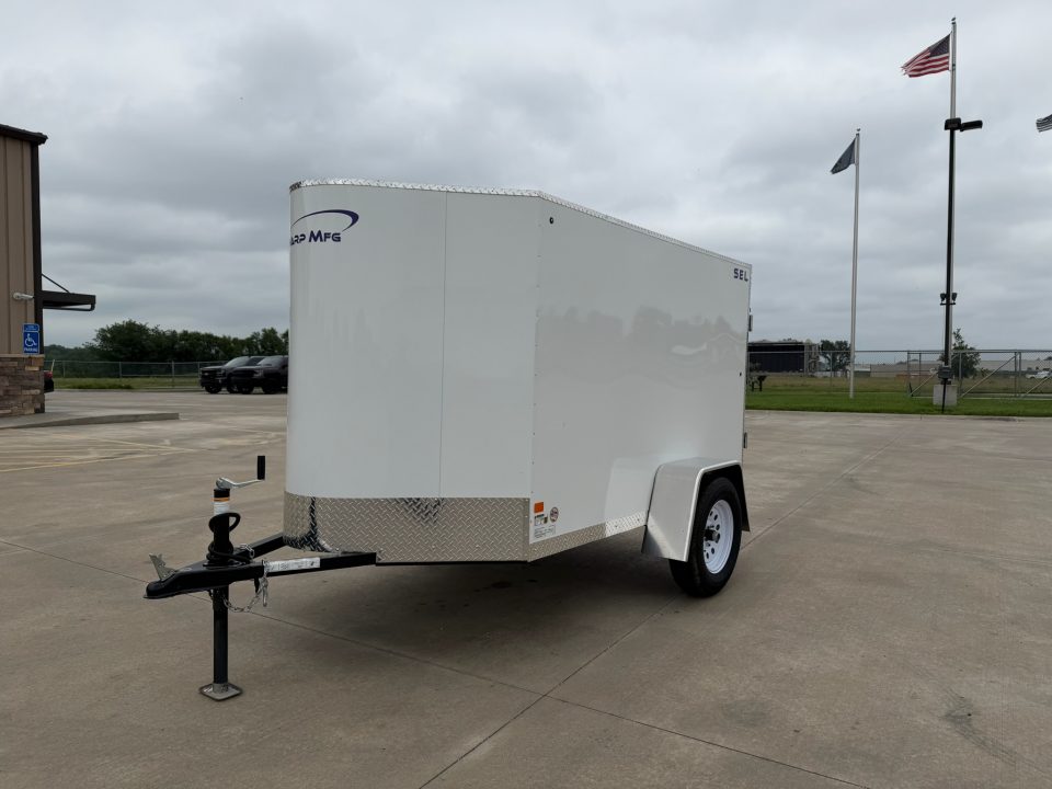 New 2026 Sharp Manufacturing 5 X 8 SA SEL Cargo / Enclosed Trailer