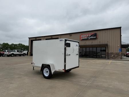 New 2026 Sharp Manufacturing 5 X 8 SA SEL Cargo / Enclosed Trailer