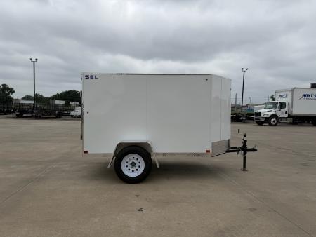 New 2026 Sharp Manufacturing 5 X 8 SA SEL Cargo / Enclosed Trailer