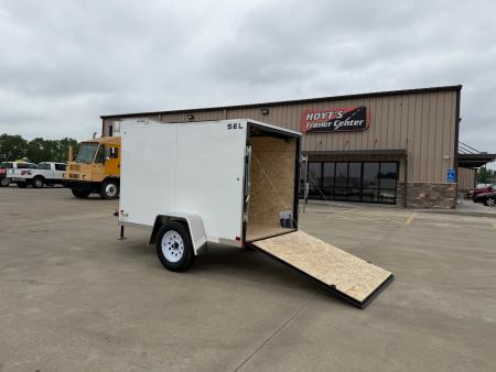 New 2026 Sharp Manufacturing 5 X 8 SA SEL Cargo / Enclosed Trailer