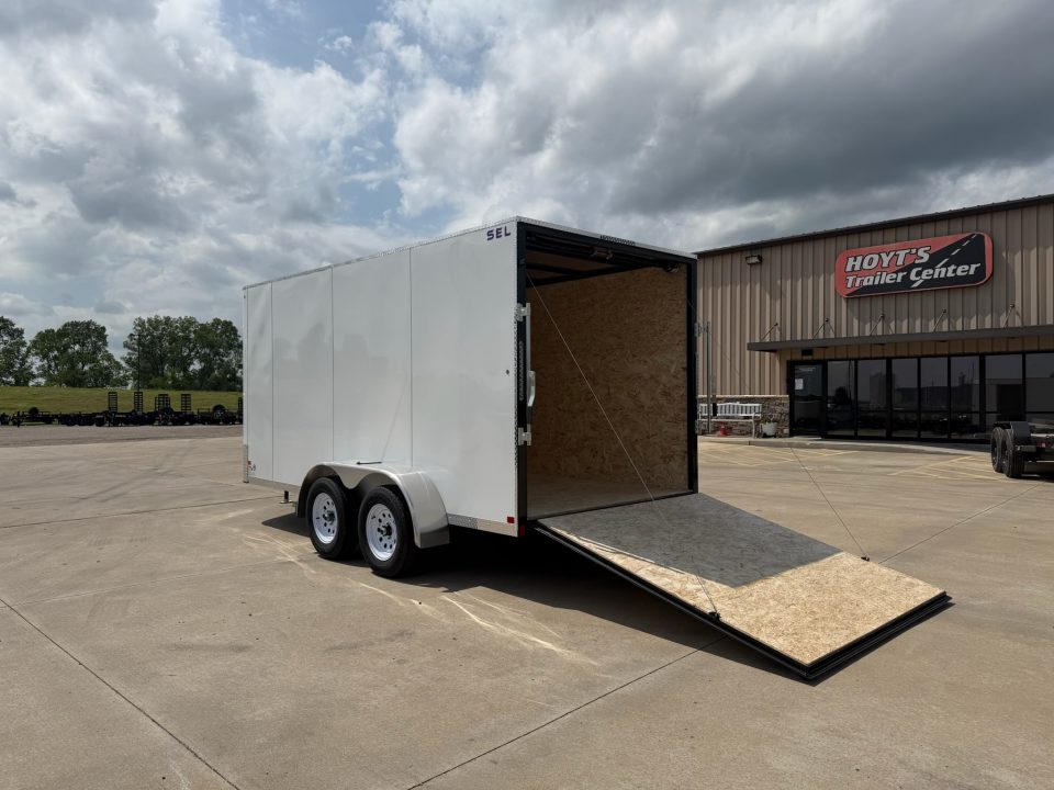 New 2026 Sharp Manufacturing 7 X 14 TA SEL Cargo / Enclosed Trailer