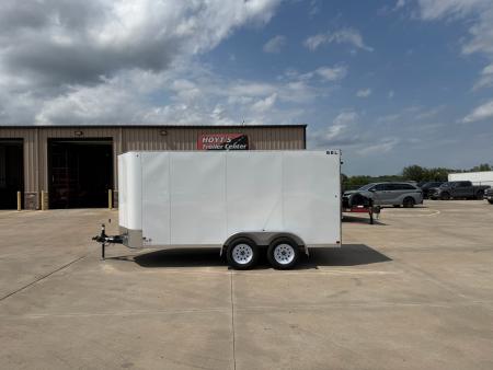 New 2026 Sharp Manufacturing 7 X 14 TA SEL Cargo / Enclosed Trailer