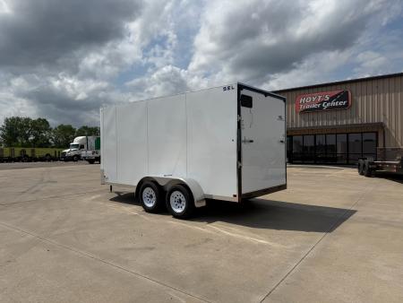 New 2026 Sharp Manufacturing 7 X 14 TA SEL Cargo / Enclosed Trailer